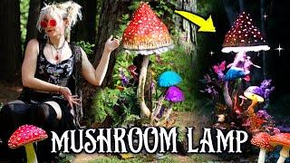 I MADE THE MUSHROOM LAMP 