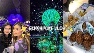 A chaotic Singapore trip (Olivia Rodrigo concert, wingstop, slide at terminal 3)