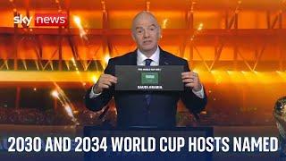 Saudi Arabia confirmed as hosts for 2034 World Cup - full announcement and ceremony