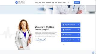 Medilink - Health and Medical WordPress Theme      Edric Forest