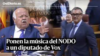 Le ponen la sintonía del NODO al portavoz de Vox en el Parlamento de Andalucía