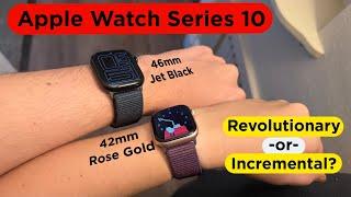 Apple Watch Series 10 (46 AND 42mm) Unboxing! *Featuring My Wife!*