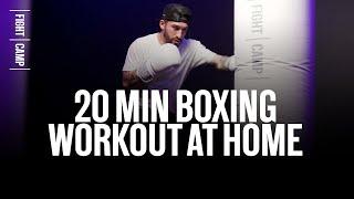 AT HOME BOXING WORKOUT FOR TONED ABS AND ARMS