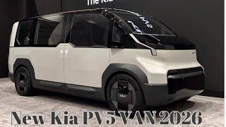 PV5 to Compete with Ford Transit and ID.Buzz | New Kia PV5 VAN 2026