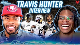 Travis Hunter on "Bland" comment, Deion Sanders relationship, Colorado & NFL Draft | Richard Sherman