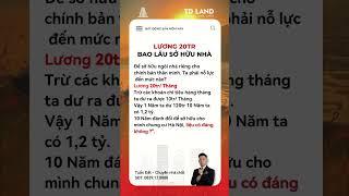 Lương 20tr bao lâu sở hữu nhà #tuandat #batdongsandongtien #batdongsanhanoi #taichinh #chungcumini