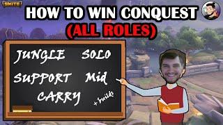 HOW TO WIN AT CONQUEST (ALL ROLES TUTORIAL)