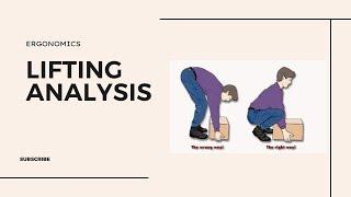 Lifting analysis