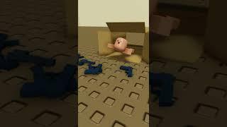 Cute NPC Groovy Gang Sliding Into A Box #shorts