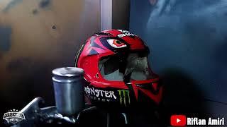 Helm carglos ninja motif Shark lorenzho diablo