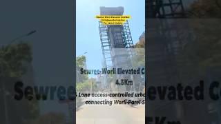 Sewree-Worli Elevated Corridor Naya Vlog| #infranews #coastalroad #mthl #property #metroline #sclr