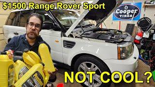 Replacing the Radiator in my $1500 Range Rover Sport! (L320) - Episode 6