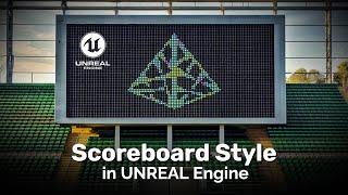 #UE5 Series: Creating Scoreboard Style Effect in UNREAL Engine