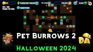 Pet Burrows 2 | Halloween 2024 #10 | Diggy's Adventure