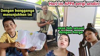 Appa ikat Perut Sampai Rumah Baru makan Demi Belikan Oleh oleh untuk Anak anak dan saya