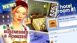 opening day at our BED & BREAKFAST|| Sims 4 Businesses & Hobbies #1