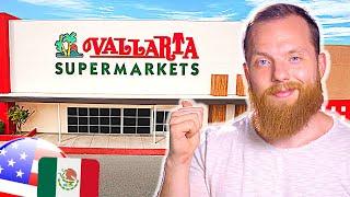 Einkauf im amerikanisch-mexikanischen Supermarkt "Vallerta" (+Fahrradtour)