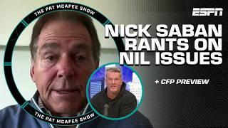 Nick Saban goes OFF on NIL issues ️ 'EACH YEAR IT'S WORSE!' [FULL INTERVIEW] | The Pat McAfee Show