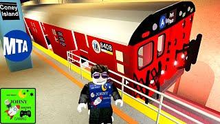 Johny Shows Roblox MTA Subway Train Simulator