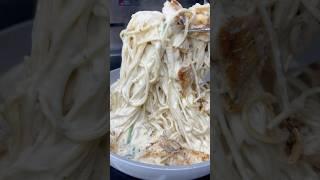 Unbox my caraway pan & cook the creamiest chicken Alfredo w/me!#unboxing #foodie #cooking #recipe