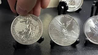 My Top 3 Favourite Silver Bullion Coin Right Now!