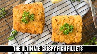 "Better than Restaurant" Crispy Fish Fillets | Quick & EASY Recipe