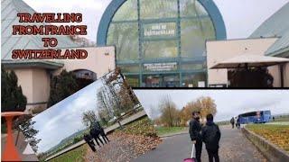 Travelling from France to Switzerland by Bus. | Europe Tour Day 4