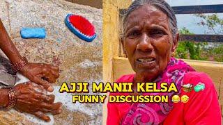 Ajji sari chatpatta mattu|| full comedy|| #kannadacomedy #ajjicomedy #kannadavlog #ajji