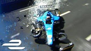 HUGE Sébastien Buemi Crash In Montreal! - Formula E