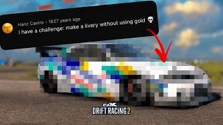 Make livery without using gold?! • CarX Drift Racing 2