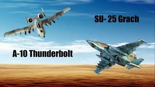 A-10 VS Su-25 |  Analytical Comparison of A-10 Thunderbolt II and Sukhoi Su-25.