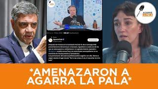 AMENAZARON A AGARRÁ LA PALA