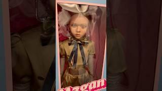 First look in hand Neca M3gan life size replica!!! #m3gan #horror #neca #replica #m3gandoll #fyp