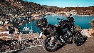 HONDA CB500X Motorcycle Adventure Croatia Vis island - EP4