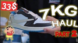 7KG PANDABUY HAUL *PART 2* / TRAVIS SCOTT AJ1'S, REPRESENT & YEEZY FOAM RUNNERS