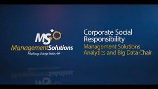 Management Solutions Analytics and Big Data Chair