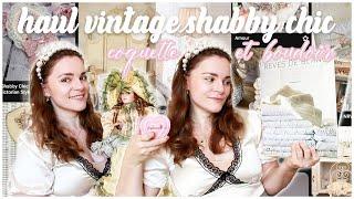 HAUL SECONDE MAIN, VINTAGE (RESSOURCERIES) | STYLES SHABBY CHIC COQUETTE ET BOUDOIR - JUSTINE DUERRE