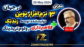 معرفی 3 نرم افزار نوین در جهان ، تولید شده توسط زند تک و کلاهبرداری در والیوم تریدینگ