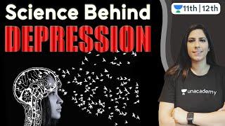 Science Behind Depression | Depression | Explained | Unacademy Class 11 & 12 | Chhavi Ma'am