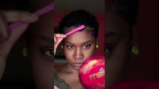 TWA Short Curly 3C/4A Hair Tutorial with Mielle Organics and Eco Styler