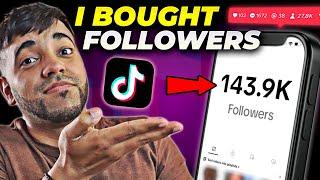 I bought REAL TikTok followers to make money!