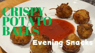 Crunchy Potato Crispy Fried Balls Recipe  Easy & Delicious Snack!