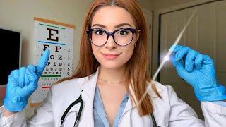 ASMR The Most DETAILED Cranial Nerve Exam Roleplay ‍️ Doctor Exam, Ear, Eye & Hearing Test