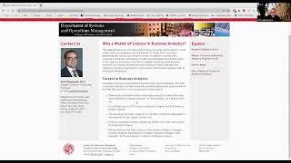 Why a Master of Science in Business Analytics? (MS BANA, Nazarian College, CSUN)