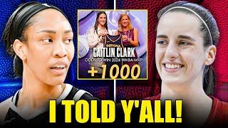 A’ja Wilson Goes CRAZY JEALOUS After Caitlin Clark’s EUROPE Contract Breaks WNBA Records! INSANE!!