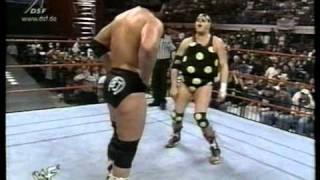 Dusty Rhodes aka Goldust vs. Bradshaw