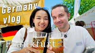 First Time in Frankfurt!  Germany Travel Vlog