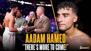 "There's more to come!" | Top prospect Aadam Hamed after hard fought Queensberry debut