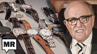 Giuliani Lawyer CRIES As Rudy's Luxury Watches Are Seized