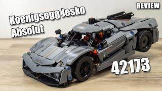 LEGO 42173 Review | LEGO Koenigsegg Jesko Absolut | Showcase 42173 LEGO Technic 2024 Cars